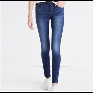 Madewell High Riser Skinny Jeans 29